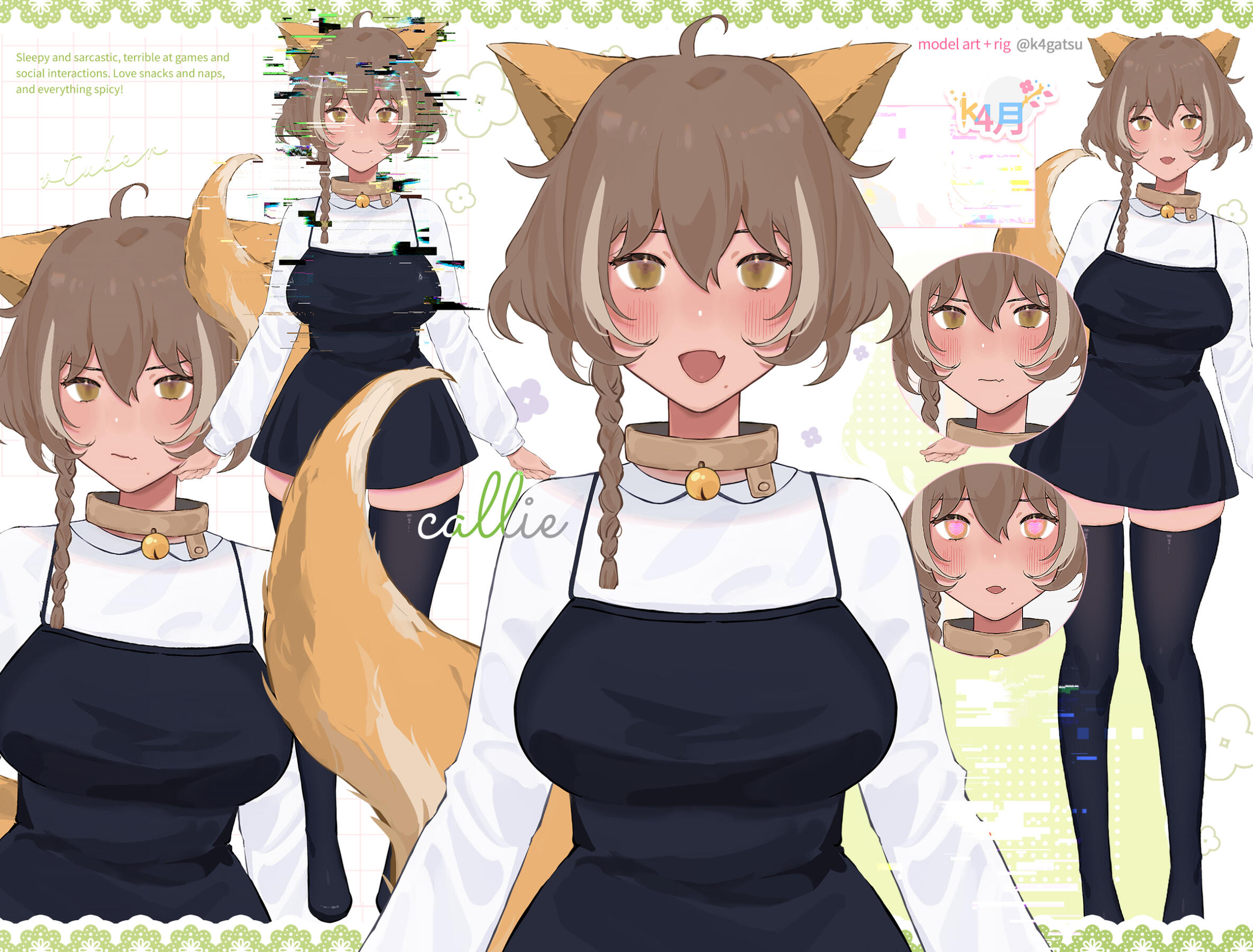 Callie Live2D Model Commission